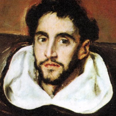 Portrait of Friar Hortensio Felix Paravicino - El Greco