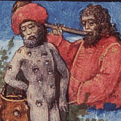 Mercure endort Argus pour libérer Iô (Epître d’Othéa, La Haye KB 74G27, f31)