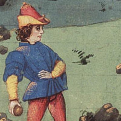 La course d’Hippomène et d’Atalante (Epître d’Othéa, La Haye KB 74G27, f63)
