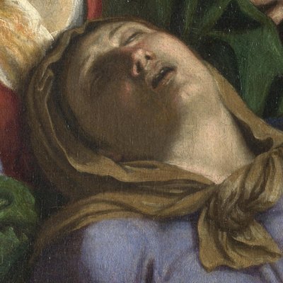 Lamentation sur le Christ mort (Les trois Maries) - Annibale Carrache