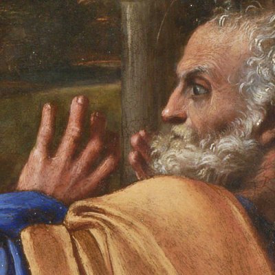 Le Christ après sa résurrection apparaît à saint Pierre - Annibale Carrache