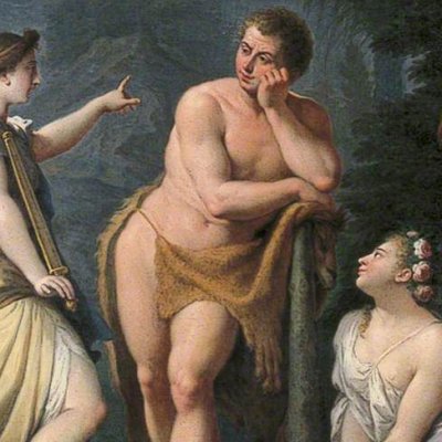 Le jugement d’Hercule (version de Leeds) - Paolo de’ Matteis