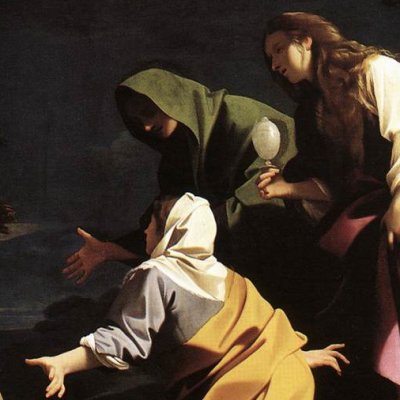 Les trois Maries à la tombe du Christ - Bartolomeo Schedoni