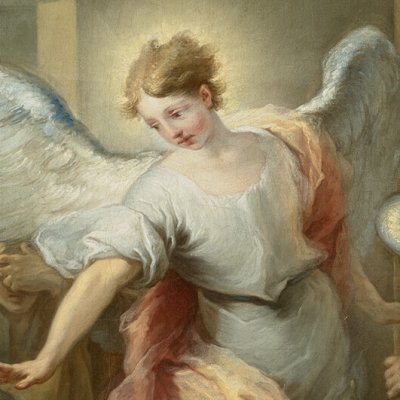 Aveuglement des Sodomites par les anges de Loth - Carle Vanloo