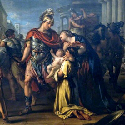 Les adieux d’Andromaque et d’Hector - Gavin Hamilton