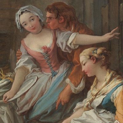 Idylle champêtre, dit aussi La ferme - Boucher
