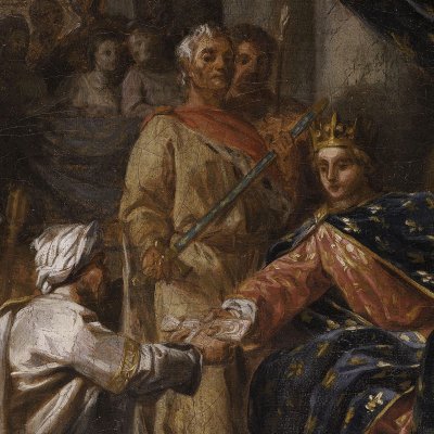 Saint Louis reçoit les messagers du Vieux de la montagne - Brenet