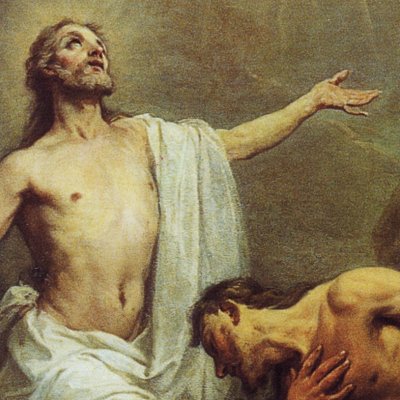 La glorification du Christ après le Baptême - Restout