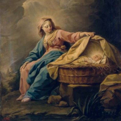 Le Repos de la sainte famille pendant la fuite en Égypte - Restout
