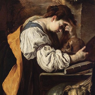 La Méditation (ou La Mélancolie) - Domenico Fetti
