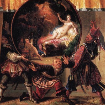Devant de cheminée avec chinoiserie - Vigoureux-Duplessis