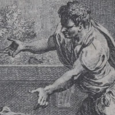 Les quatre flacons (Marmontel, Contes moraux, 1765, t. 1) - Gravelot