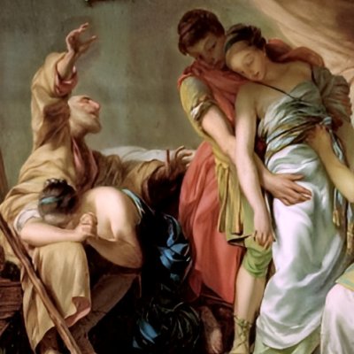 Le retour de Bélisaire - Durameau
