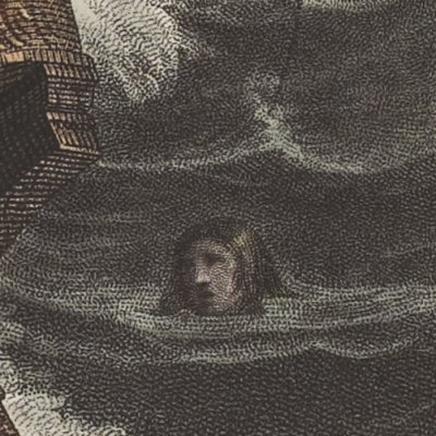 The shipwreck of Virginie (Paul et Virginie, 1806) - Roger after Prud'hon