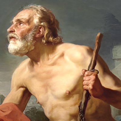 Diogène demandant l’aumône à une statue - Restout fils