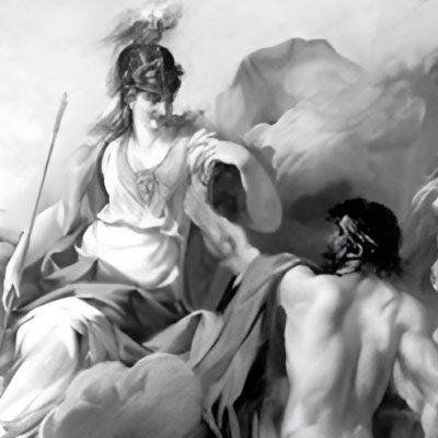 Vénus donnant le bouclier à Énée - Briard