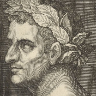 Portrait de Tibère - Sadeler d’après Titien