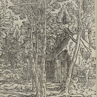 Della Scena Satyrica (Serlio, Il secundo libro d'architettura, Venise, 1551)