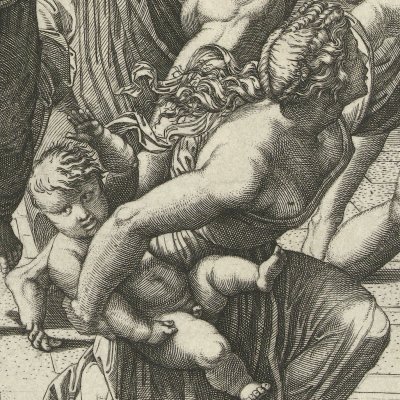 Le massacre des Innocents - Raimondi d’après Raphaël