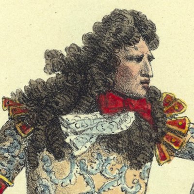 Le comédien Baron dans le rôle de Cinna (Costumes de théâtre…) - Delpech