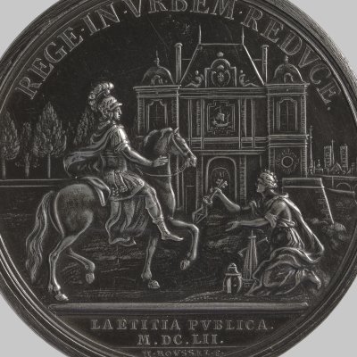 Le retour de Louis XIV à Paris en 1652 - Roussel