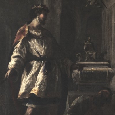 Alexandre le Grand devant la tombe d’Achille - Schönfeld