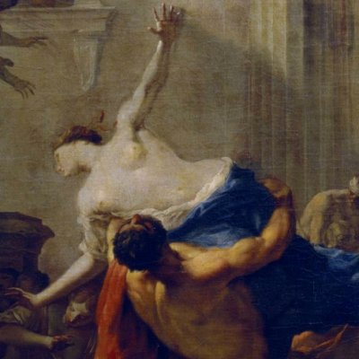 L’enlèvement des Sabines (esquisse de l'Ermitage) - Schönfeld