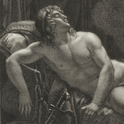 Le songe d’Énée (Virgile, Énéide 3, Didot, 1798) - Godefroy d’après Girodet
