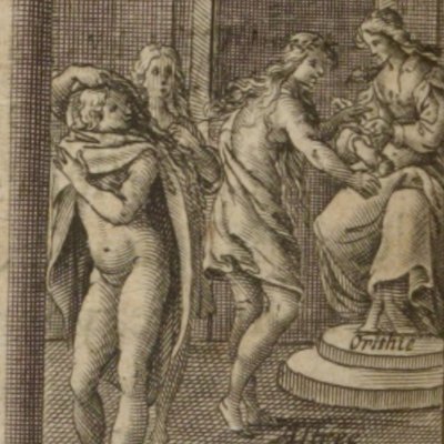 Rencontre de Céladon et d’Astrée au temple de Vénus (L’Astrée, 1633, I, 4)
