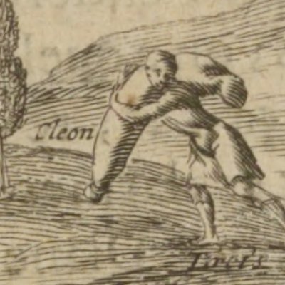 Silvandre aux pieds de Diane (L’Astrée, 1633, I, 7) - Lasne