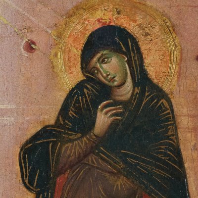 Annonciation (Polyptyque) - Guido da Siena