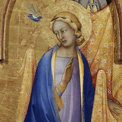 Annonciation avec saints (version de l’Académie) - Lorenzo Monaco