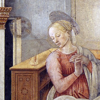Annonciation (version de Spolète) - Filippo Lippi