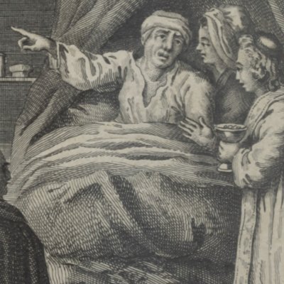 Le moribond révolté (Rétif, Nuits de Paris, 1788, vol. IV) - Sergeant