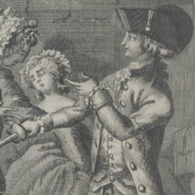 Le duel interrompu (Rétif, Nuits de Paris, 1788, t. III) - Sergent