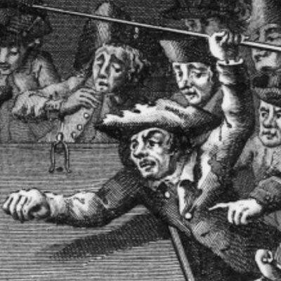 Le vice au billard (Rétif, Nuits de Paris, 1788, t. V) - Sergent