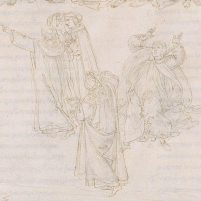 Pénitence des envieux (Dante Purg ch13) - Botticelli