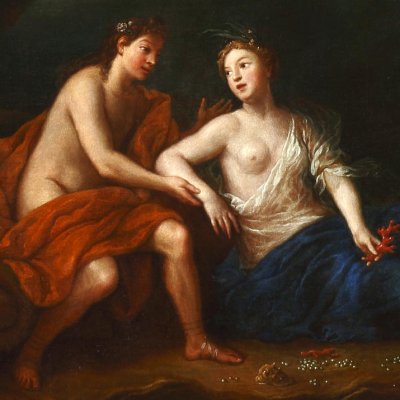 Acis et Galatée sur les eaux - Bon Boullogne