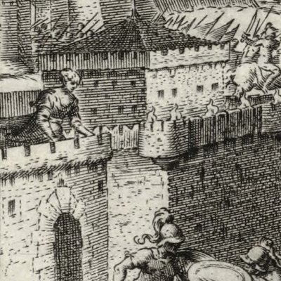 La fuite d’Herminie chez les bergers (Jérusalem délivrée, ch7, 1590) - Castello