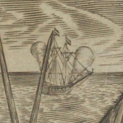 Portrait de Bontekoe (Voyage de Bontekoe, 1647)