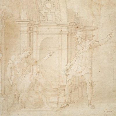 Déclaration de Phèdre à Hippolyte - Primatice