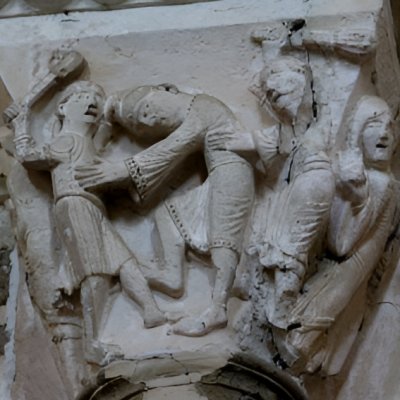 Joseph et la femme de Putiphar (Vézelay)