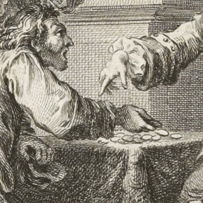 Le paysan qui avait offensé son seigneur (La Fontaine, Contes, 1762) - Eisen