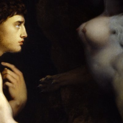 Œdipe et le sphinx (version de Baltimore) - Ingres