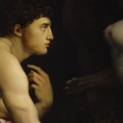 Œdipe et le sphinx (version de Baltimore) - Ingres