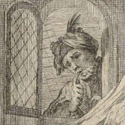 Le calendrier des vieillards (2nde version. La Fontaine, Contes, 1762) - Eisen