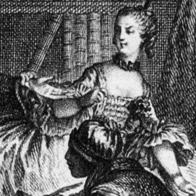 À femme avare galant escroc (1ère version. La Fontaine, Contes, 1762) - Eisen