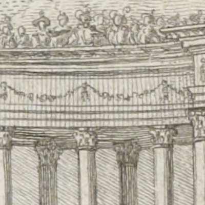 Fédéric donne un tournoi (Le faucon. La Fontaine, Contes, 1762) - Eisen