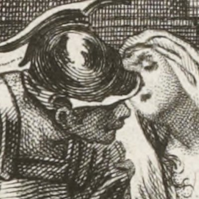 La matrone d’Éphèse (La Fontaine, Contes, 1762) - Eisen