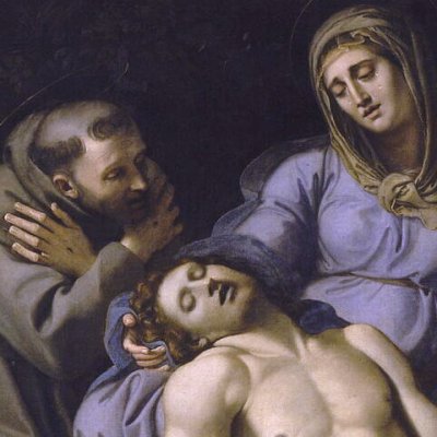 Pietà avec saint François et la Madeleine - Annibale Carrache